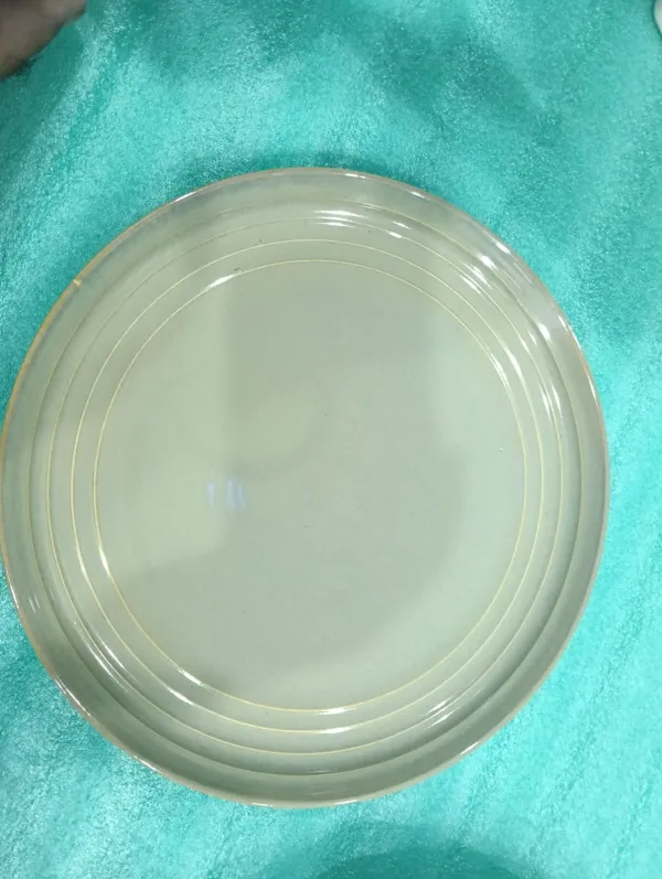 "Sage Serenity" Artisan Dinner Plate