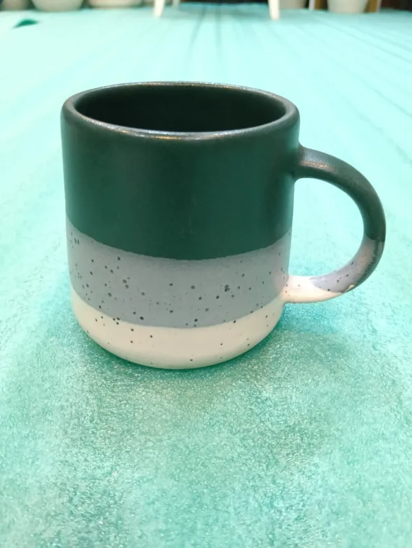 "Trio-Tone" Minimalist Studio Mug